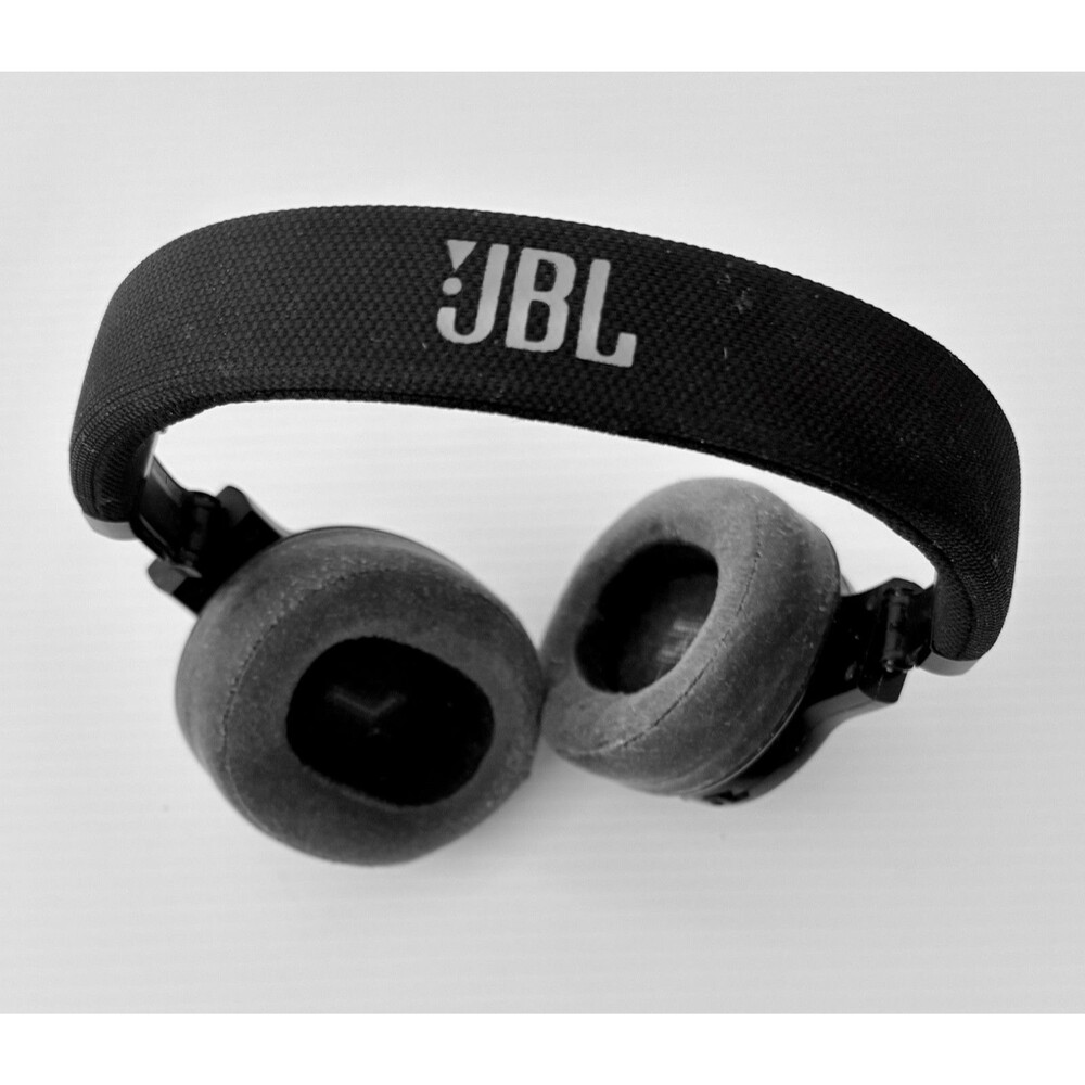 JBL E45BT Wireless Bluetooth On-Ear Headphones Black Adjustable Tested